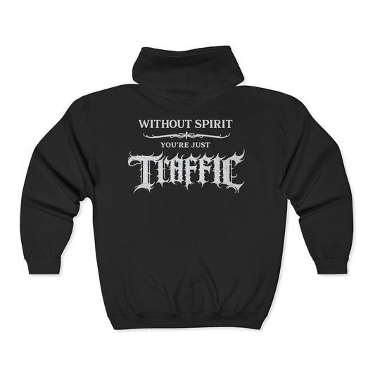 Street Spirit Traffic Black Zip Hoodie
