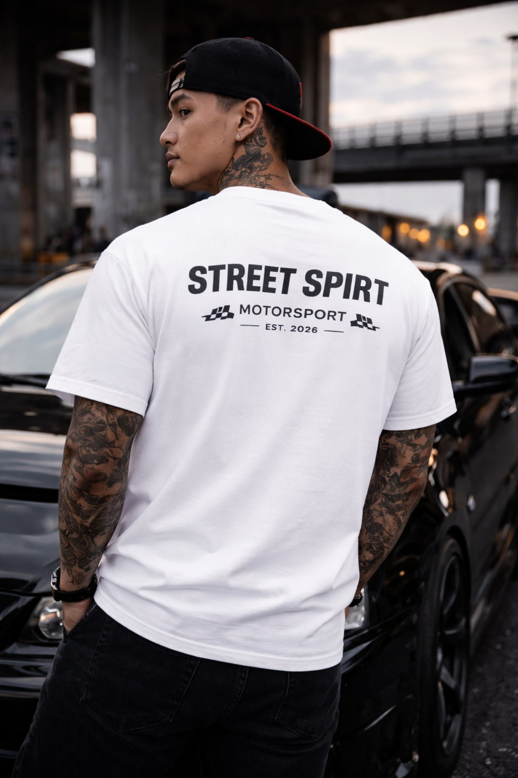 Street Spirit Motorsport White T-Shirt