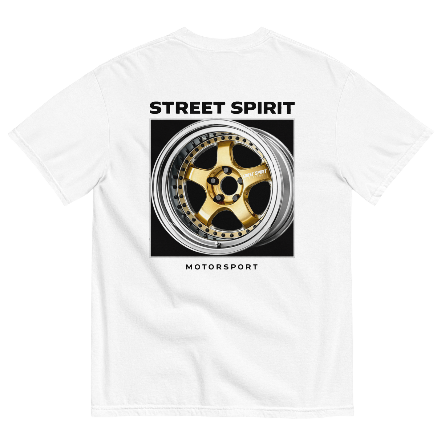 Street Spirit Wheel White T-Shirt