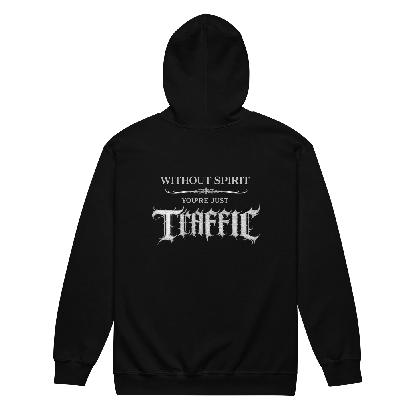 Street Spirit Traffic Black Zip Hoodie