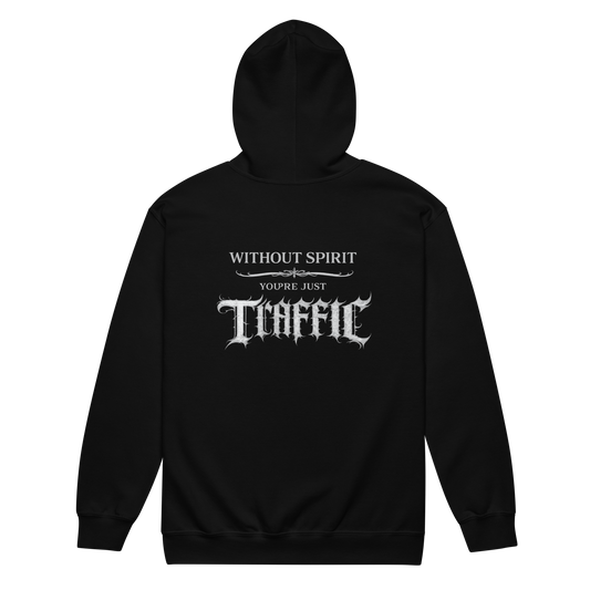 Street Spirit Traffic Black Zip Hoodie